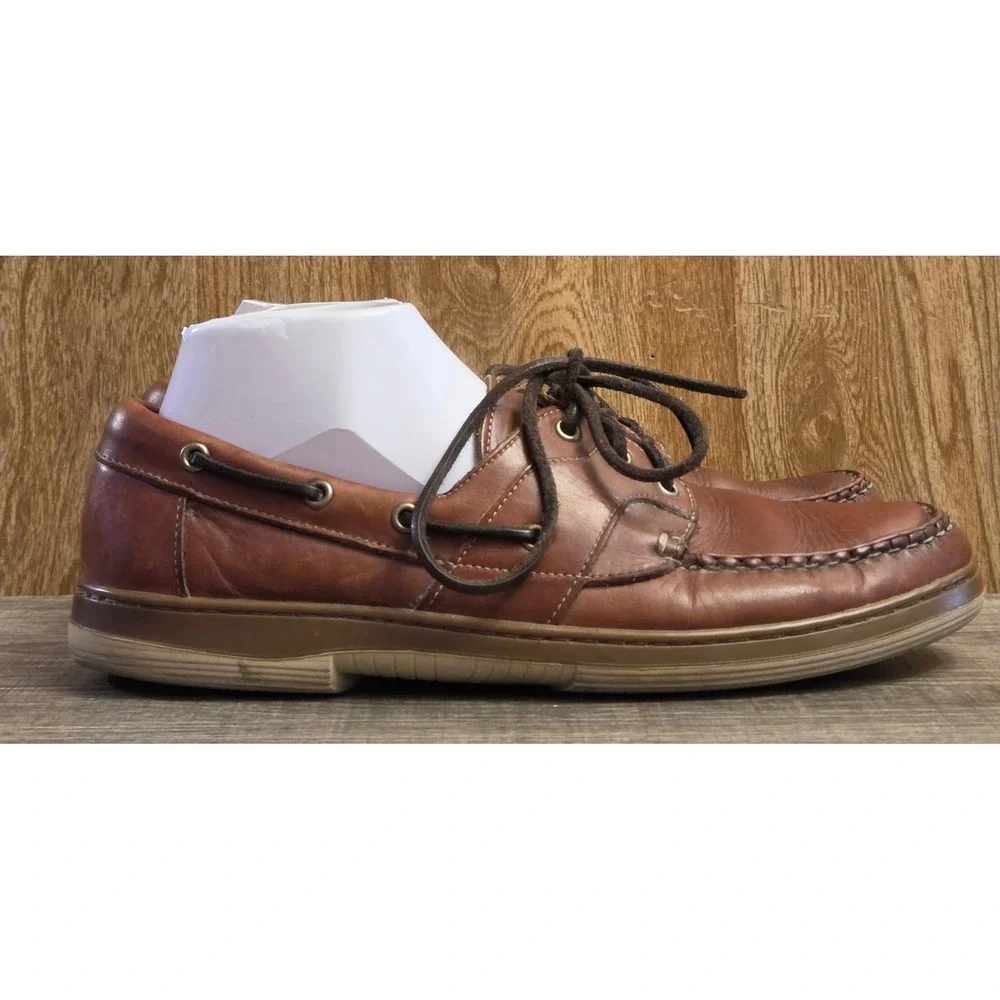 Allen‎ Edmonds Eastport Boat Shoes Men's Size 9 D Brown